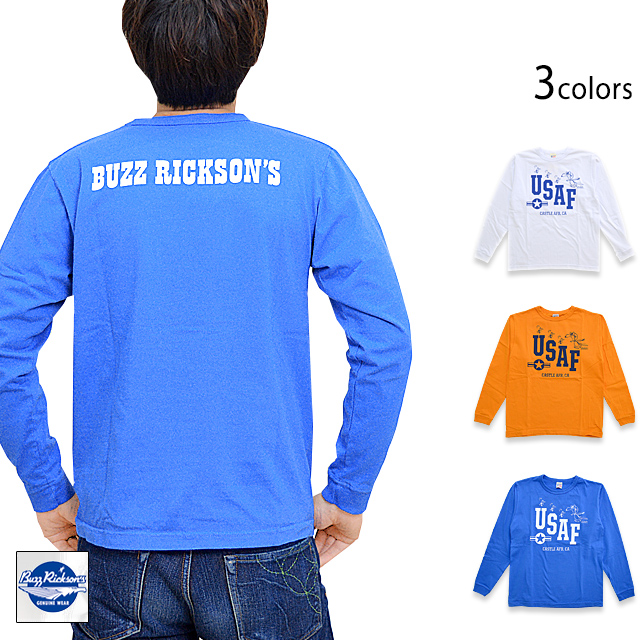 Buzz Peanuts長袖tシャツ Usaf Buzz Rickson S Br バズリクソンズ スヌーピー ロングtシャツ