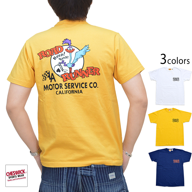 日本製 cheswickチェスウィック Tシャツ ロードランナー 通販