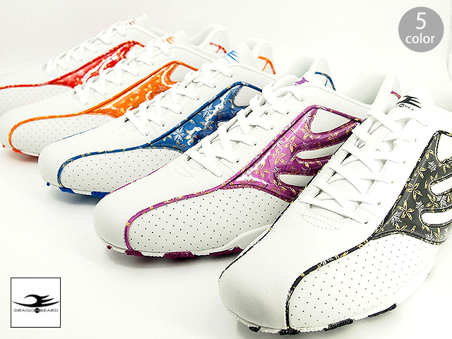 スニーカー Db 580j Dragon Beard ドラゴンベアード 和柄 和風 靴 シューズ 送料無料 金襴