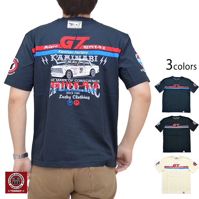 G7カミナリモータース半袖Tシャツ◆カミナリ