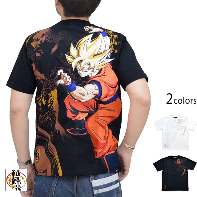 ドラゴンボールコラボ 戦闘開始半袖Tシャツ「孫悟空」 絡繰魂 212080