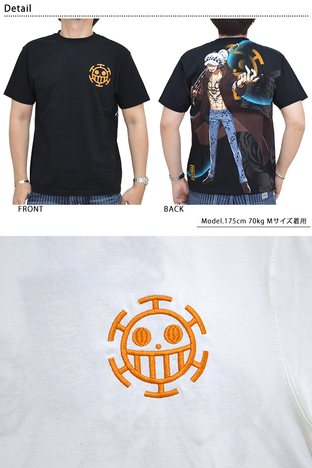 絡繰魂 One Piece オペオペの半袖tシャツ トラファルガー ロウ 絡繰魂 21 和柄 和風