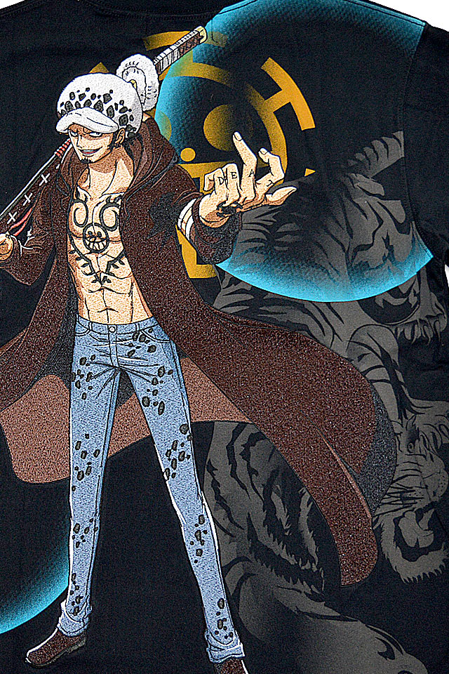 絡繰魂 One Piece オペオペの半袖tシャツ トラファルガー ロウ 絡繰魂 21 和柄 和風