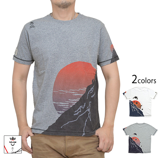 山半袖tシャツ Kj 喜人 和柄シャツ 送料無料 登山 アウトドア 山半袖tシャツ Kj 喜人 和柄シャツ 送料無料 登山 アウトドア