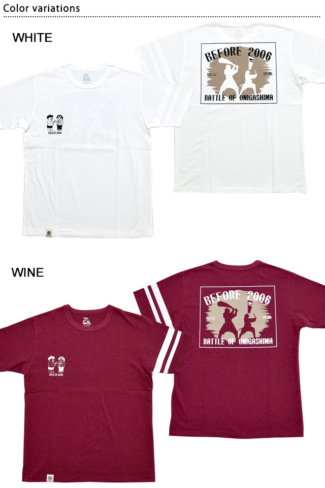決闘プリント半袖tシャツ 桃太郎ジーンズ 07 092 Momotaro Jeans 日本製 国産 岡山 決闘プリント半袖tシャツ 桃太郎ジーンズ 07 092 Momotaro Jeans 日本製 国産 岡山