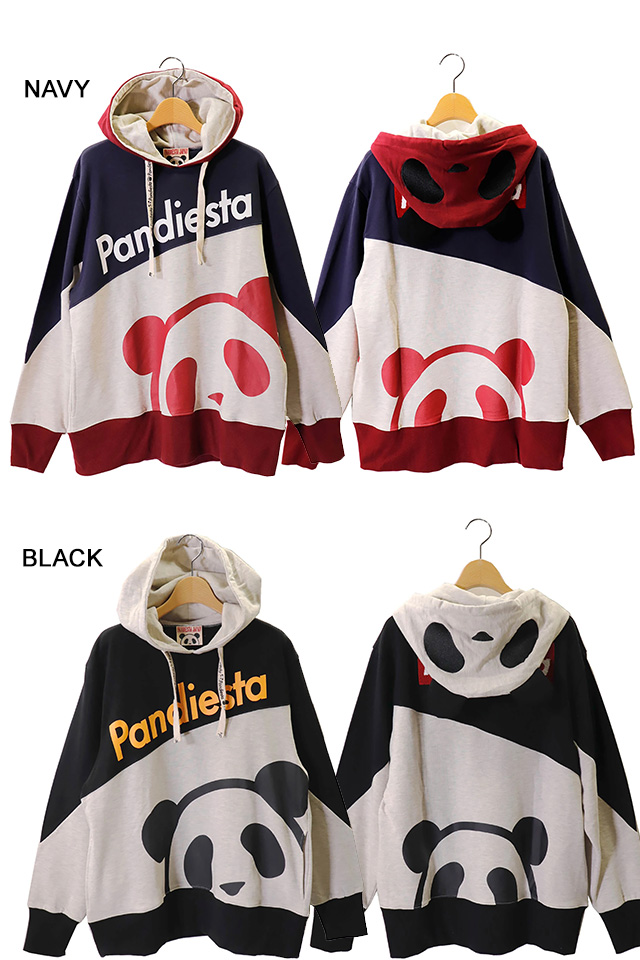なパンダを なりきり切替プルパーカー PANDIESTA JAPAN 530100