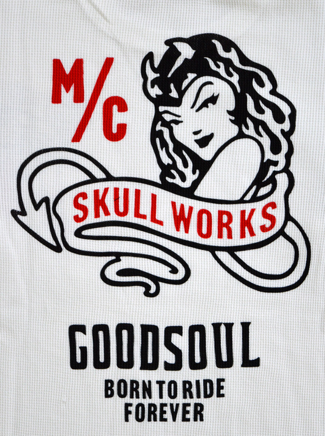 デビルガールサーマル長袖tシャツ スカルワークス Skull Works ロングｔシャツ