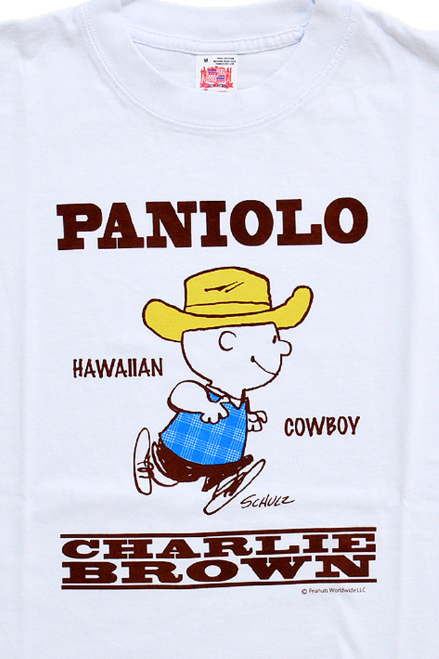 SUN SURF×PEANUTS半袖Tシャツ「PANIOLO」◆SUN SURF