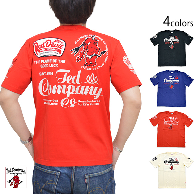 TED COMPANY半袖Tシャツ◆TEDMAN/テッドマン