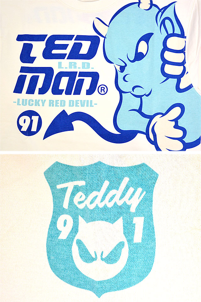 巨大テッドマンロングTシャツ TEDMAN テッドマン TDLS-360 エフ商会