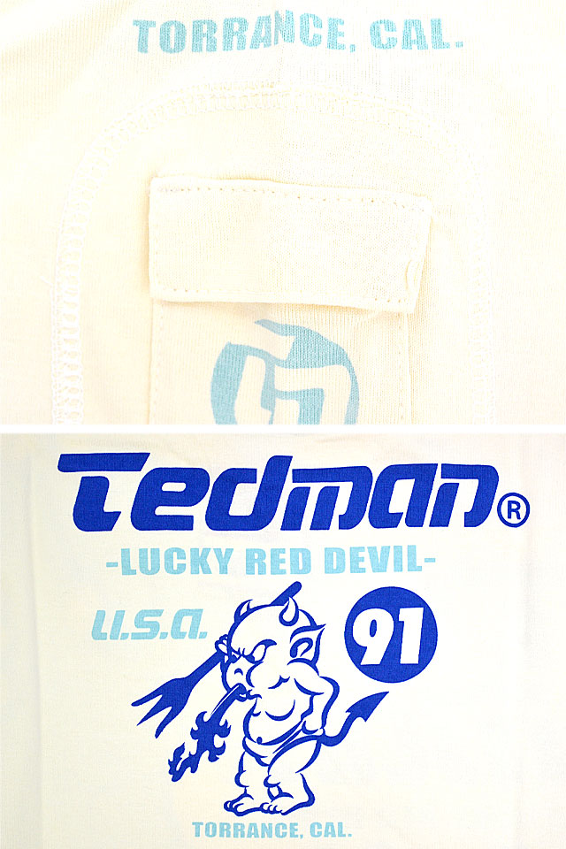 巨大テッドマンロングTシャツ TEDMAN テッドマン TDLS-360 エフ商会