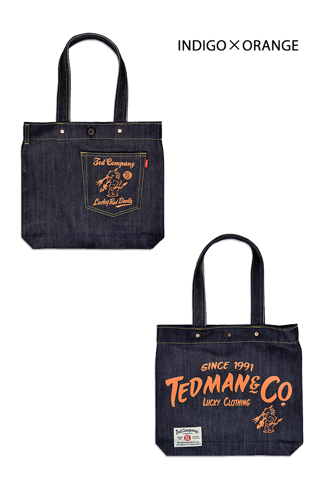 美品】テッドマン デニム トートバッグ